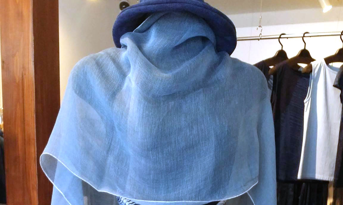天然藍のジャパンブルーの洋服展 愛染工房 壺草苑 kosoen