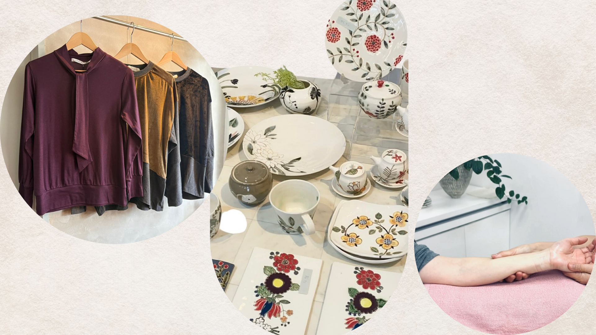 Relax & Select market 松尾長子陶器/queue 服/アロマまさみ